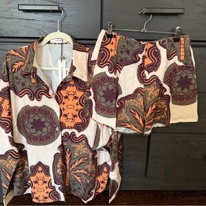 Commense Multicolor Button Down Shirt